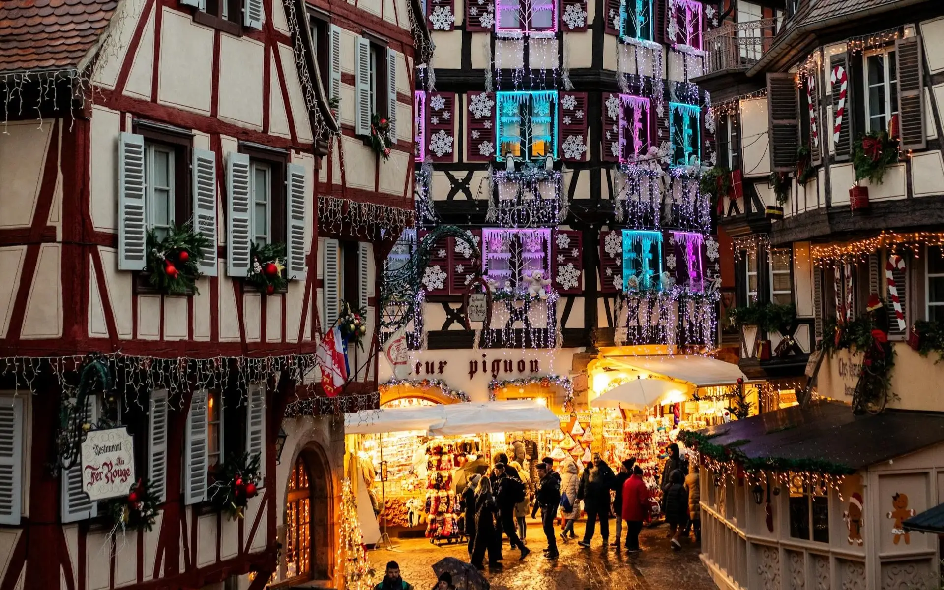 Alsace villages, French Christmas in 7 Days: Alsace Markets, Lyon & Val d'Isère Skiing